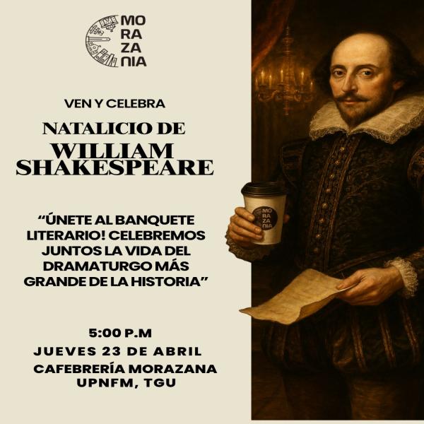 Celebremos juntos el natalicio de William Shakespeare, la mente detrás de las grandes tragedias y romances de la historia