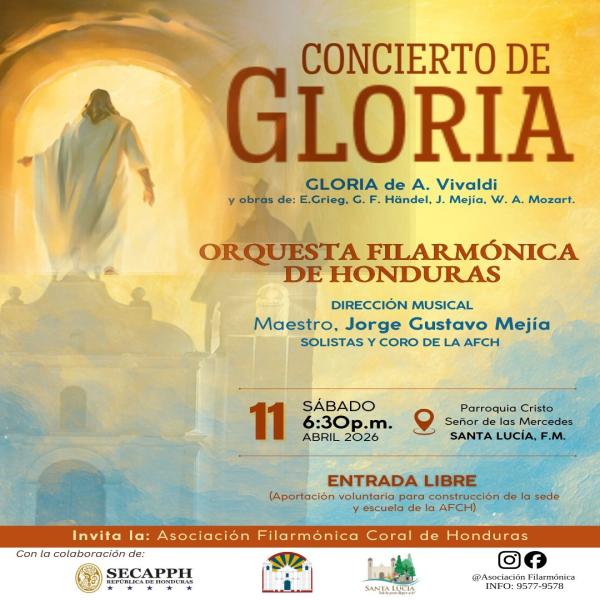 Orquesta Filarmónica de Honduras: Concierto de Gloria 
