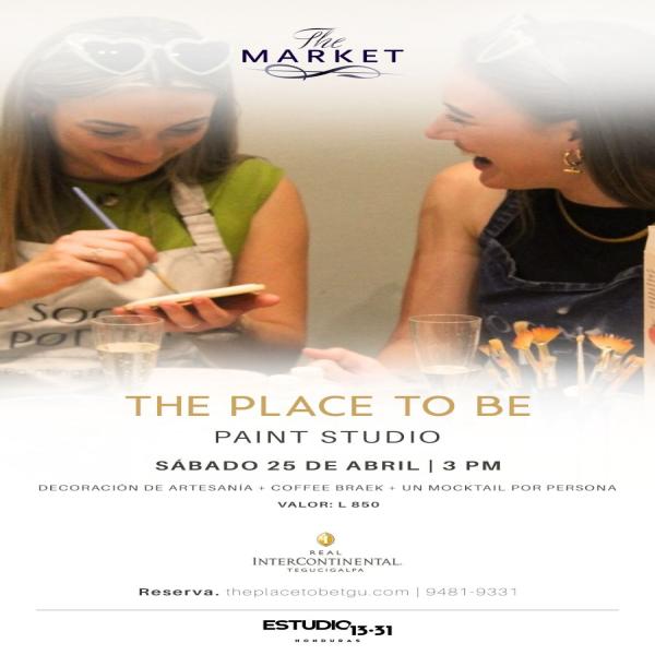 The Place To Be: Paint Studio 