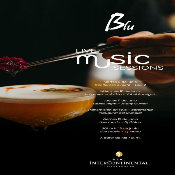 Live Music Sessions: Agenda de entretenimiento y música