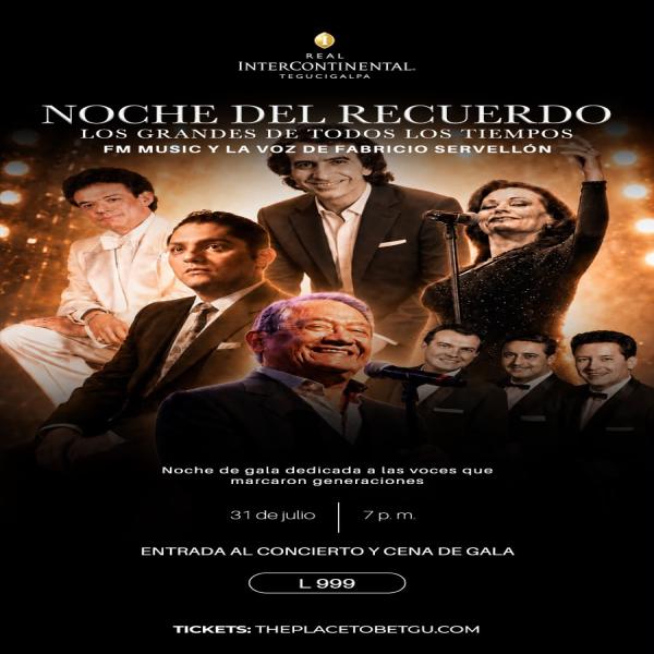 Noche del Recuerdo con los grandes de todos los tiempos 