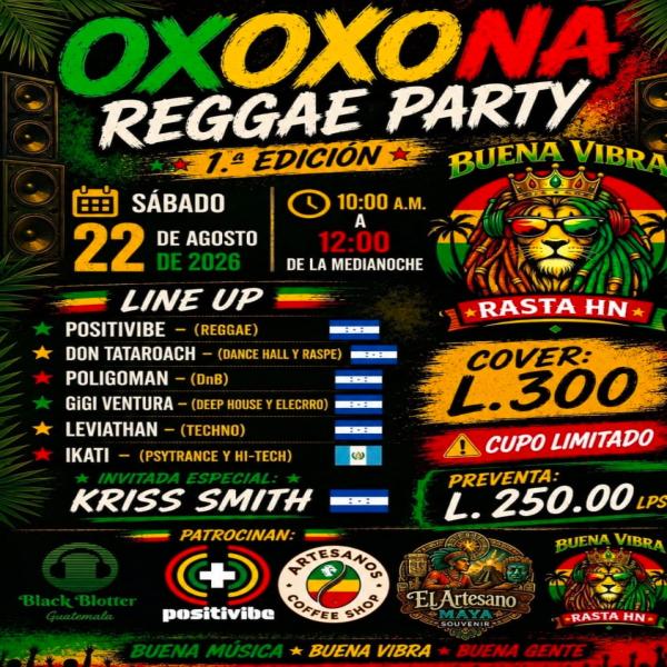OXOXO Reggue Party 1ra Edición 