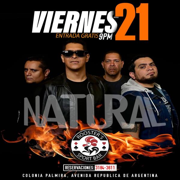 Viernes de tokin con el Grupo Natural 