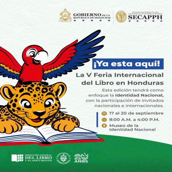 Inscripciones V Feria Internacional del Libro Honduras