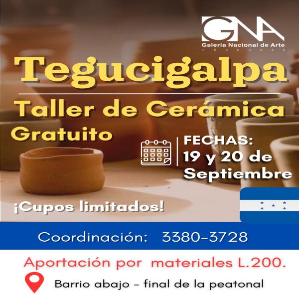 Taller de Cerámica Gratuito 