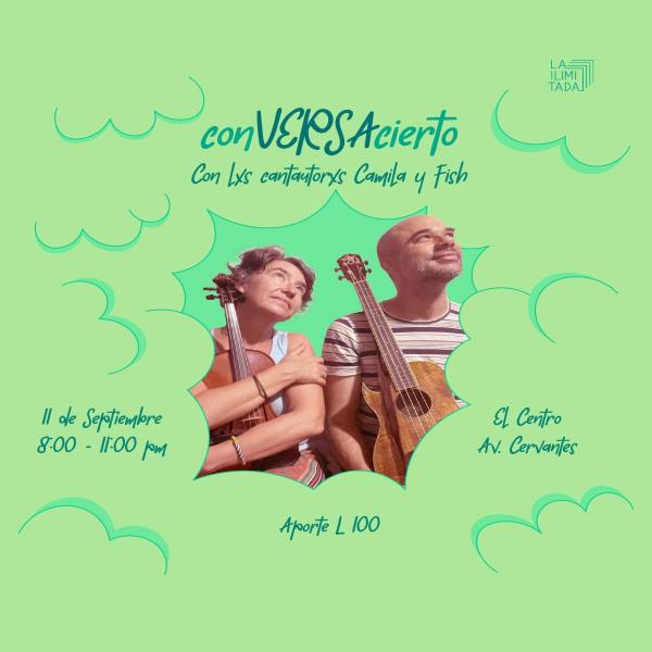 CONversaCIERTO: con lxs cantautorxs Camila y Fish 