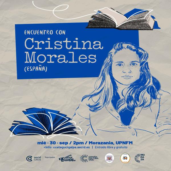Encuentro con la a escritora española Cristina Morales