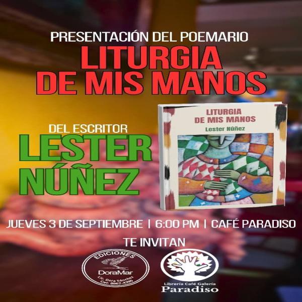 Presentación del poemario “Liturgia de mis manos” 