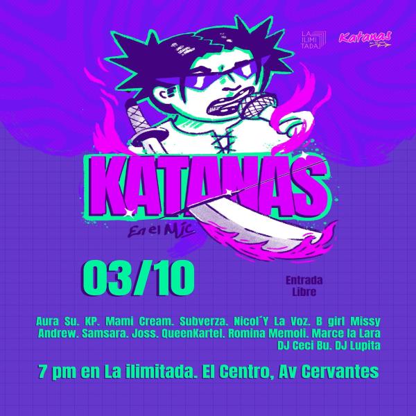 Katanas en el Mic
