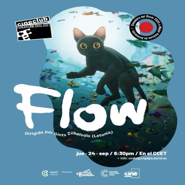 Cineclub: FLOW, del director letón Gints Zilbalodis 