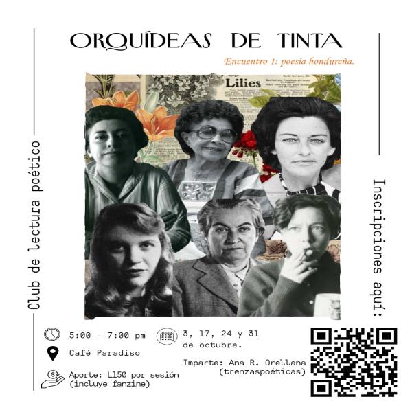 Club de lectura poético: Orquídeas de Tinta 