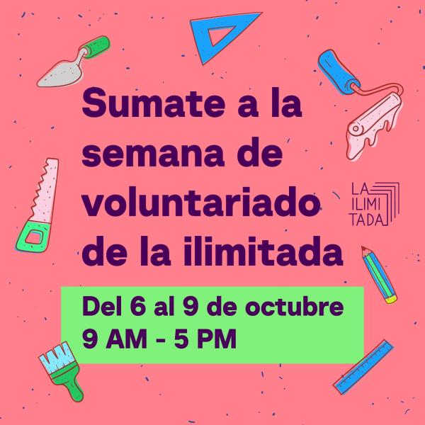 Súmate a la semana de voluntariado de La Ilimitada 