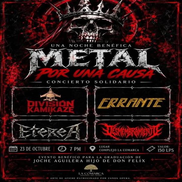 Metal por una causa – Concierto solidario 