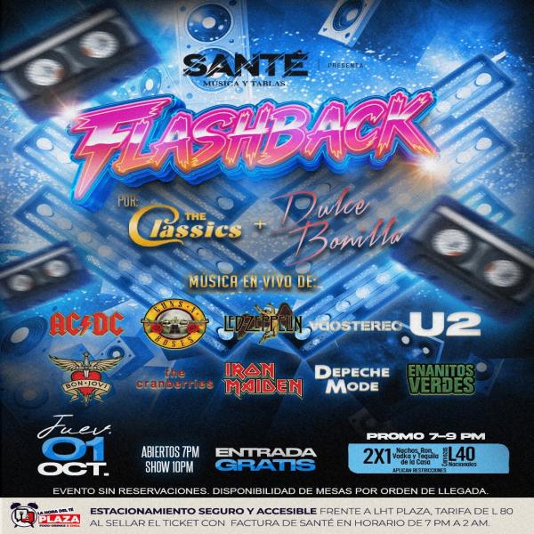 Flashback: Una sobredosis de nostalgia y rock 