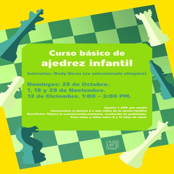 Curso básico de ajedrez infantil