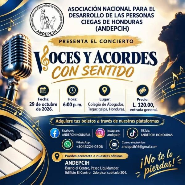 Concierto Voces y Acordes con sentido 