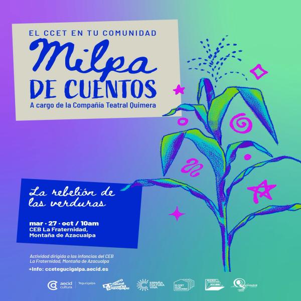Compañía Teatral Quimera presenta: La rebelión de las verduras