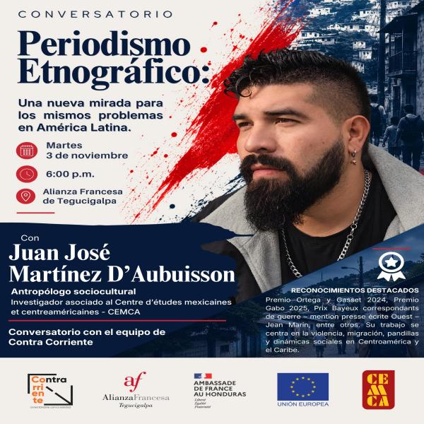 Conversatorio «Periodismo etnográfico: una nueva mirada para los mismos problemas en América Latina»