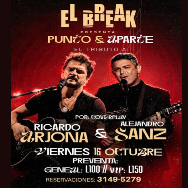Tributo a Ricardo Arjona y Alejandro Sanz 